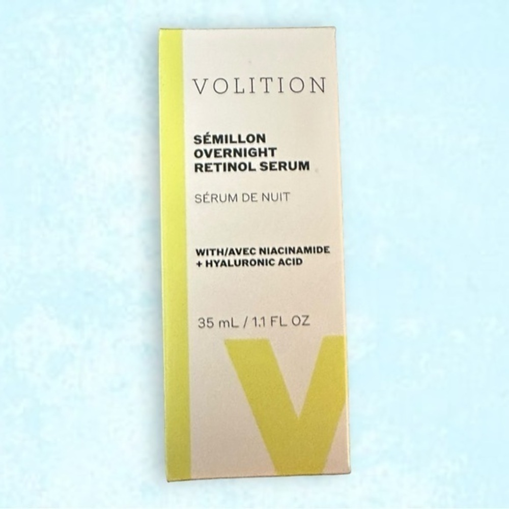 🆕 NWT Volition Semillion Overnight Retinol Serum w/ Niacinamide Hyaluronic Acid